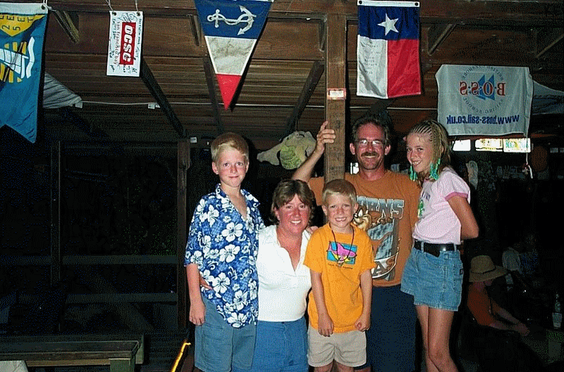 David Dunagan and his seafaring family
